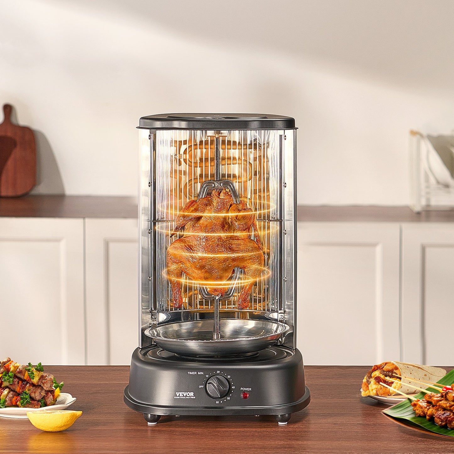 Shawarma Grill Machine Vertical Gyro Rotisserie Doner