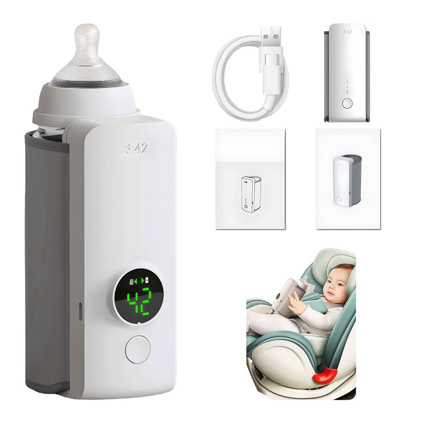 Smart Portable Milk Bottle Warmer
