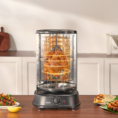Shawarma Grill Machine Vertical Gyro Rotisserie Doner